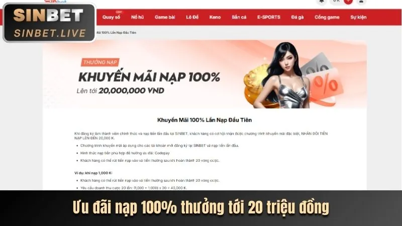 Thưởng Chào Mừng Thành Viên Mới 88m win